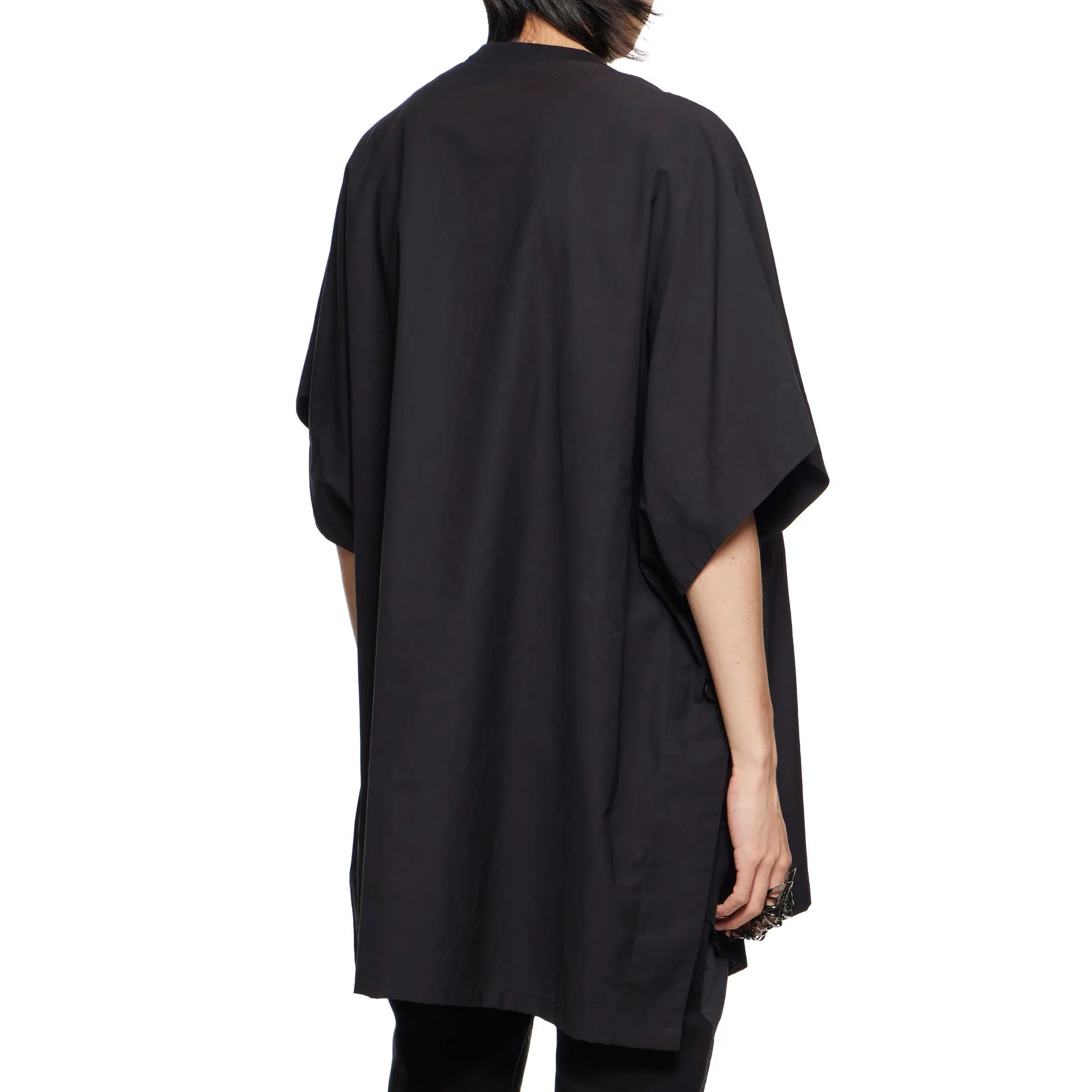 867SHM4 Black / Poncho Shirt