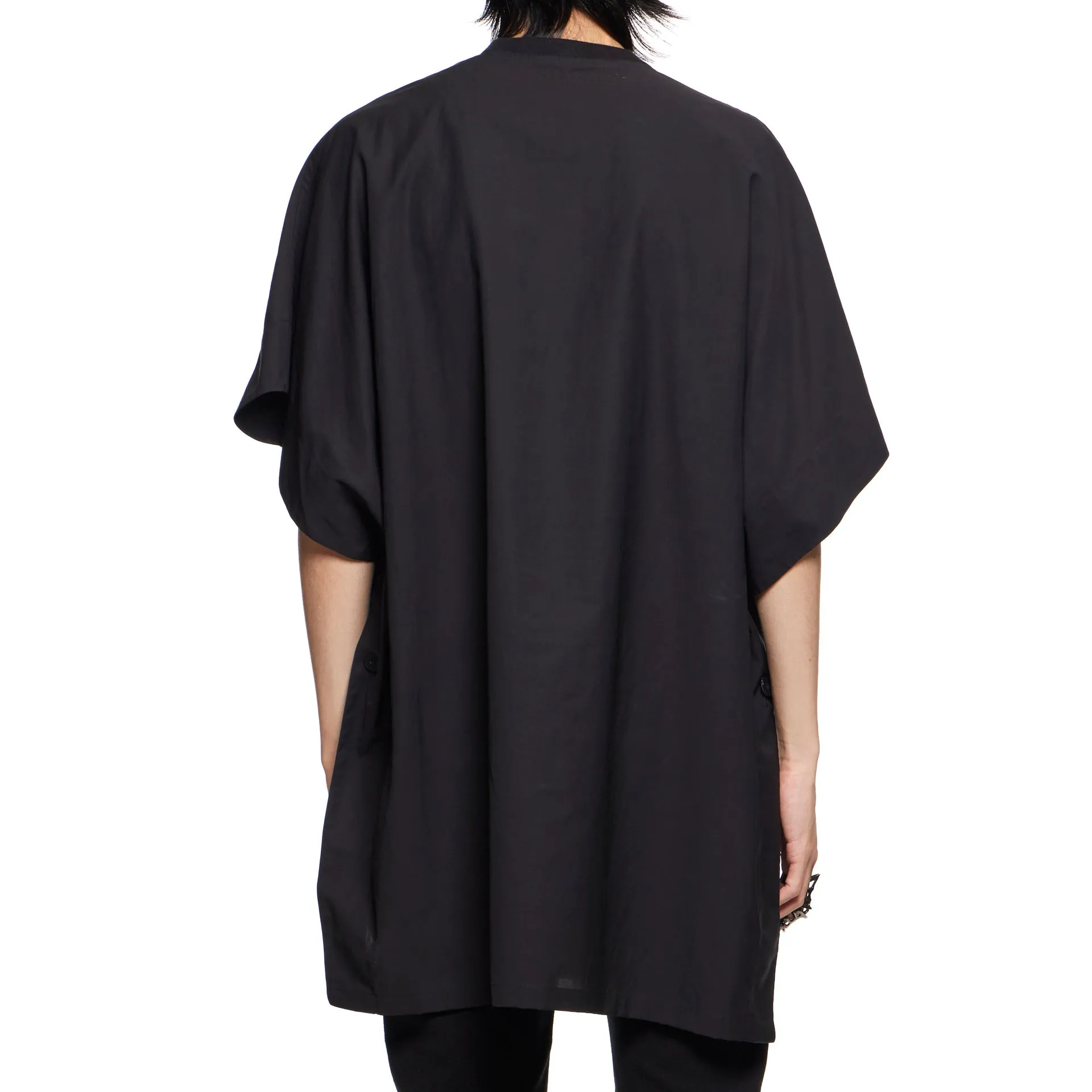 867SHM4 Black / Poncho Shirt