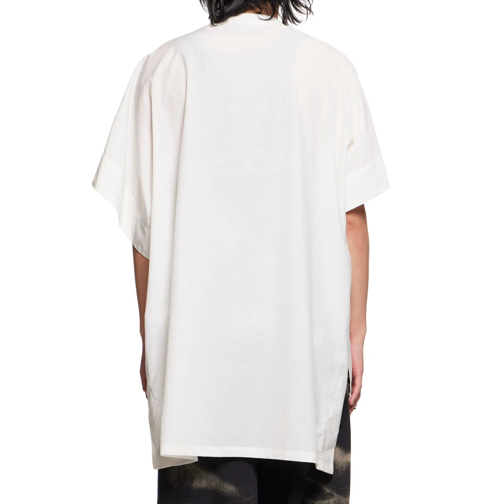 867SHM4 Off White / Poncho Shirt