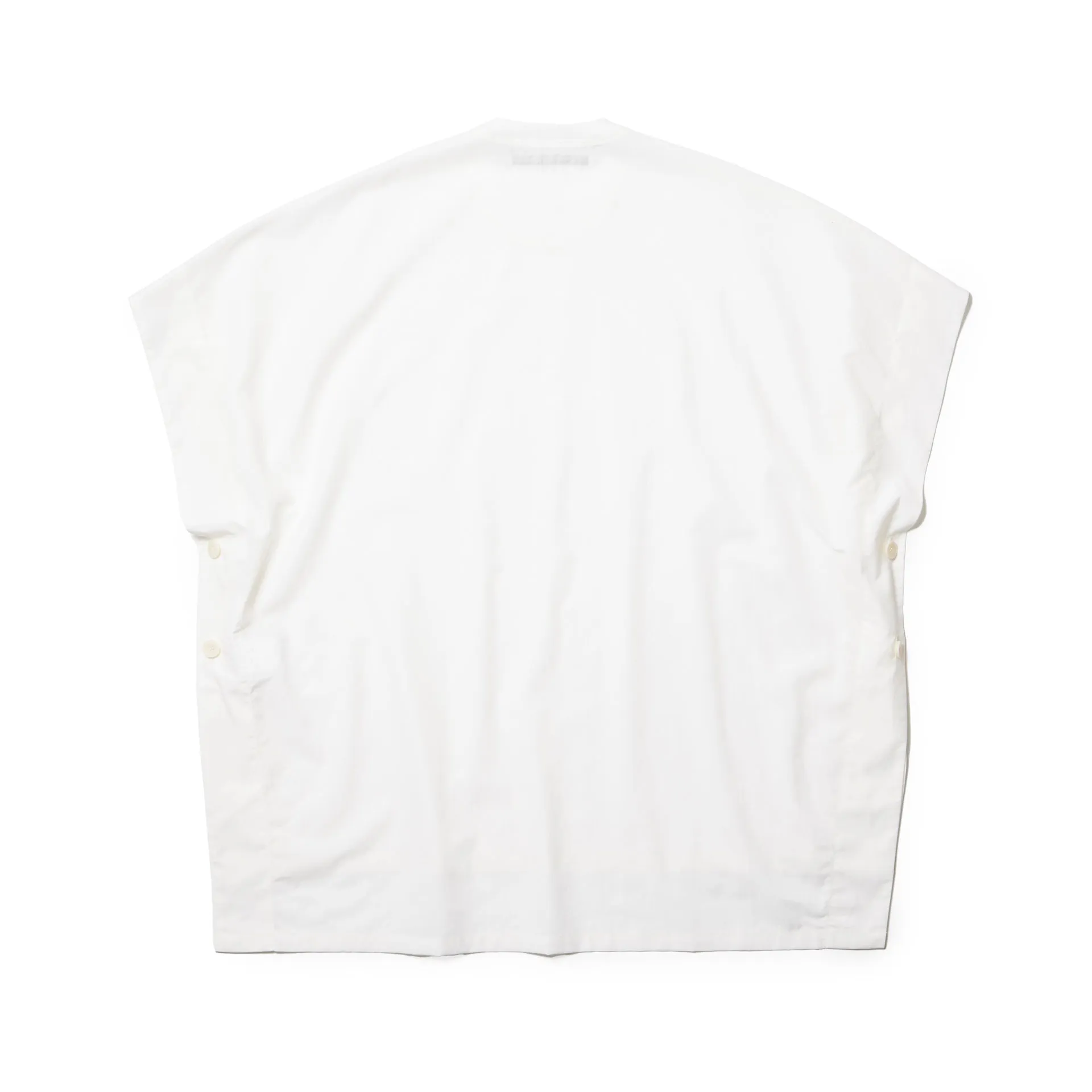 867SHM4 Off White / Poncho Shirt