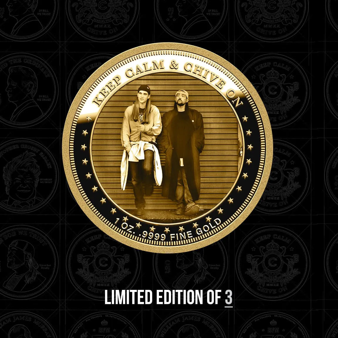 AP Jay & Silent Bob "The Boochie" Gold Coin 1 oz