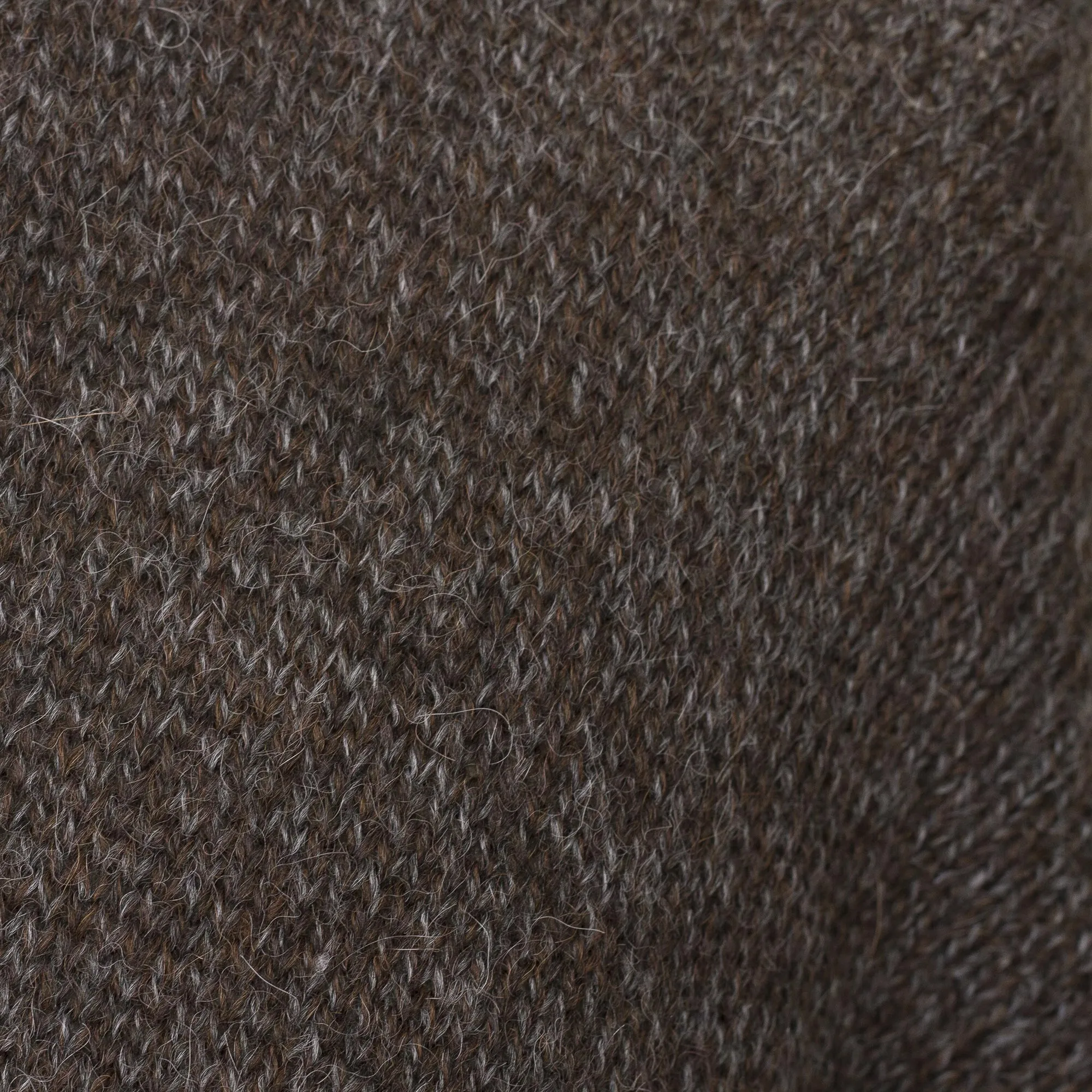 Artisan Crafted Alpaca  Blend Wrap Ruana - Brown Tweed | NOVICA