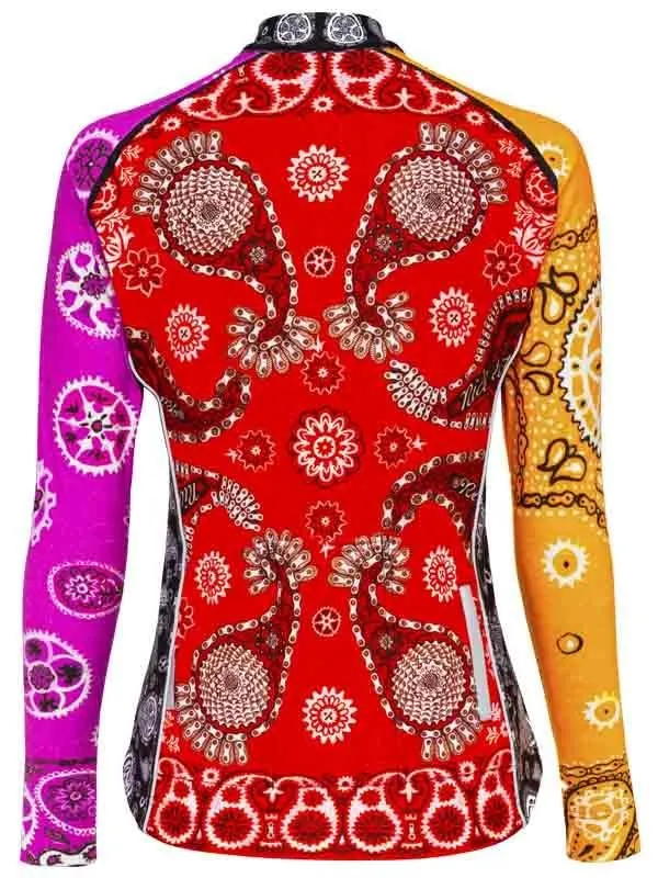 Bandana Women's Winter Long Sleeve Jersey