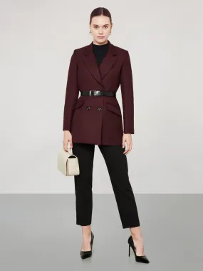 Burgundy Dress Jacket