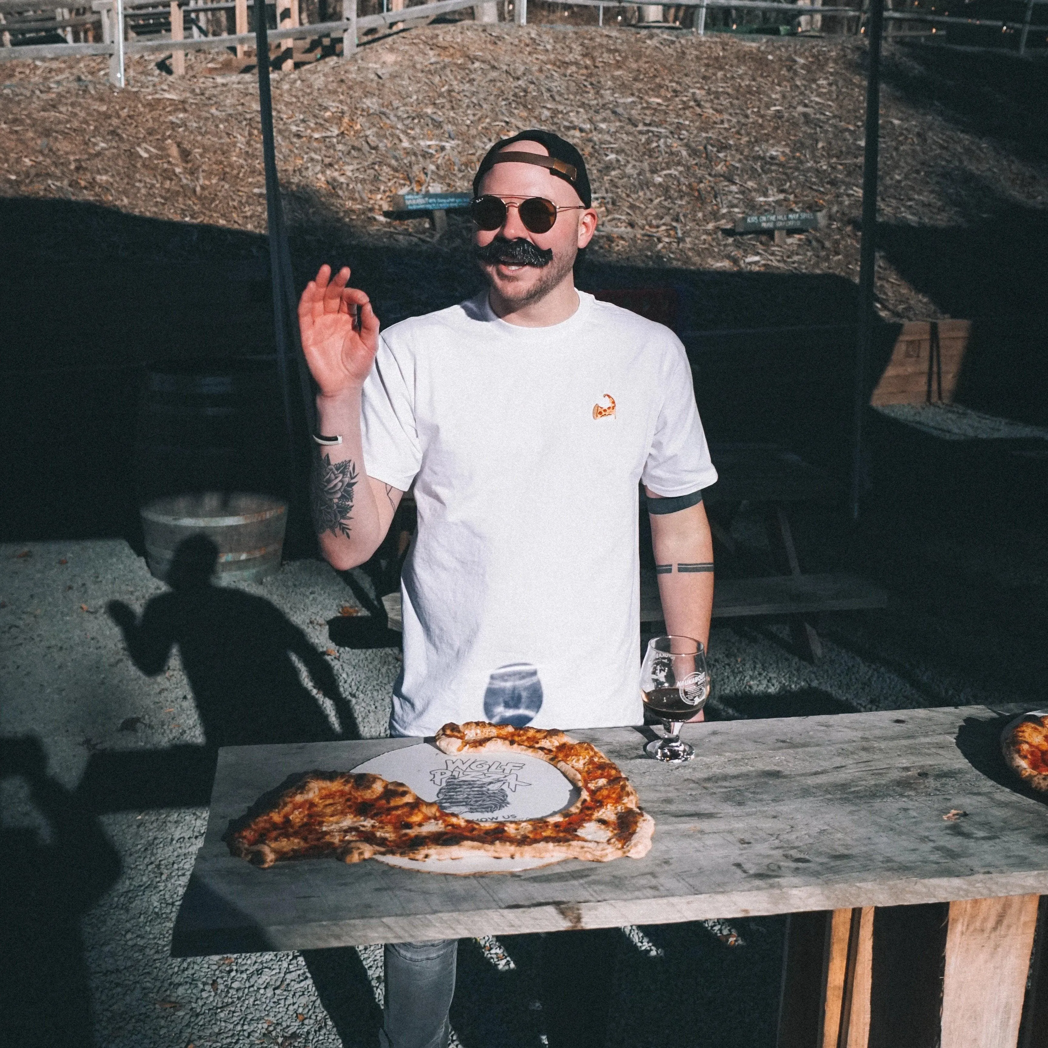 Cape Clasp Pizza Tee