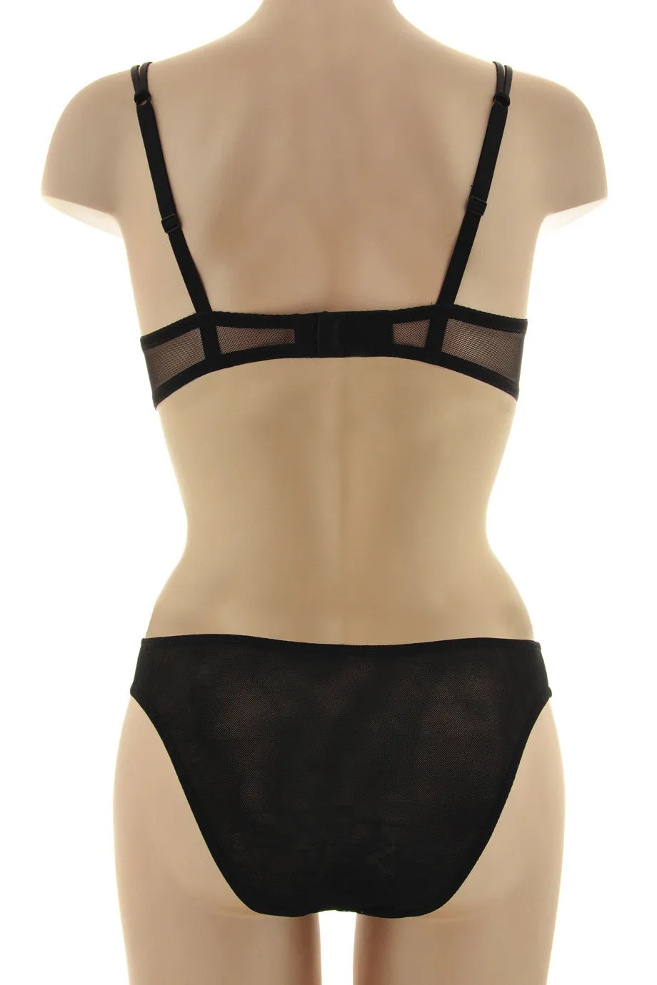 CHRISTIES CRAZY Black Lace Briefs