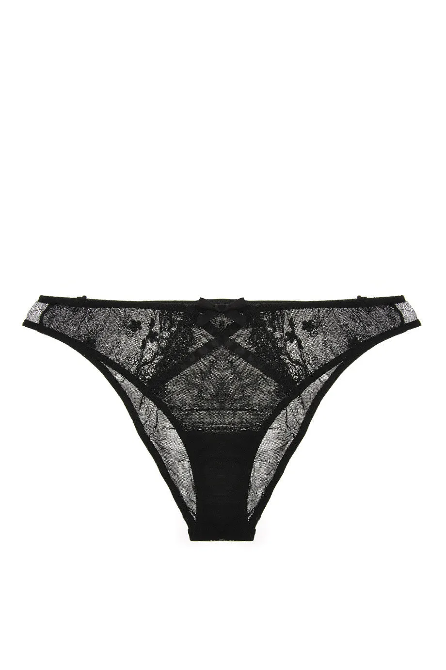 CHRISTIES CRAZY Black Lace Briefs