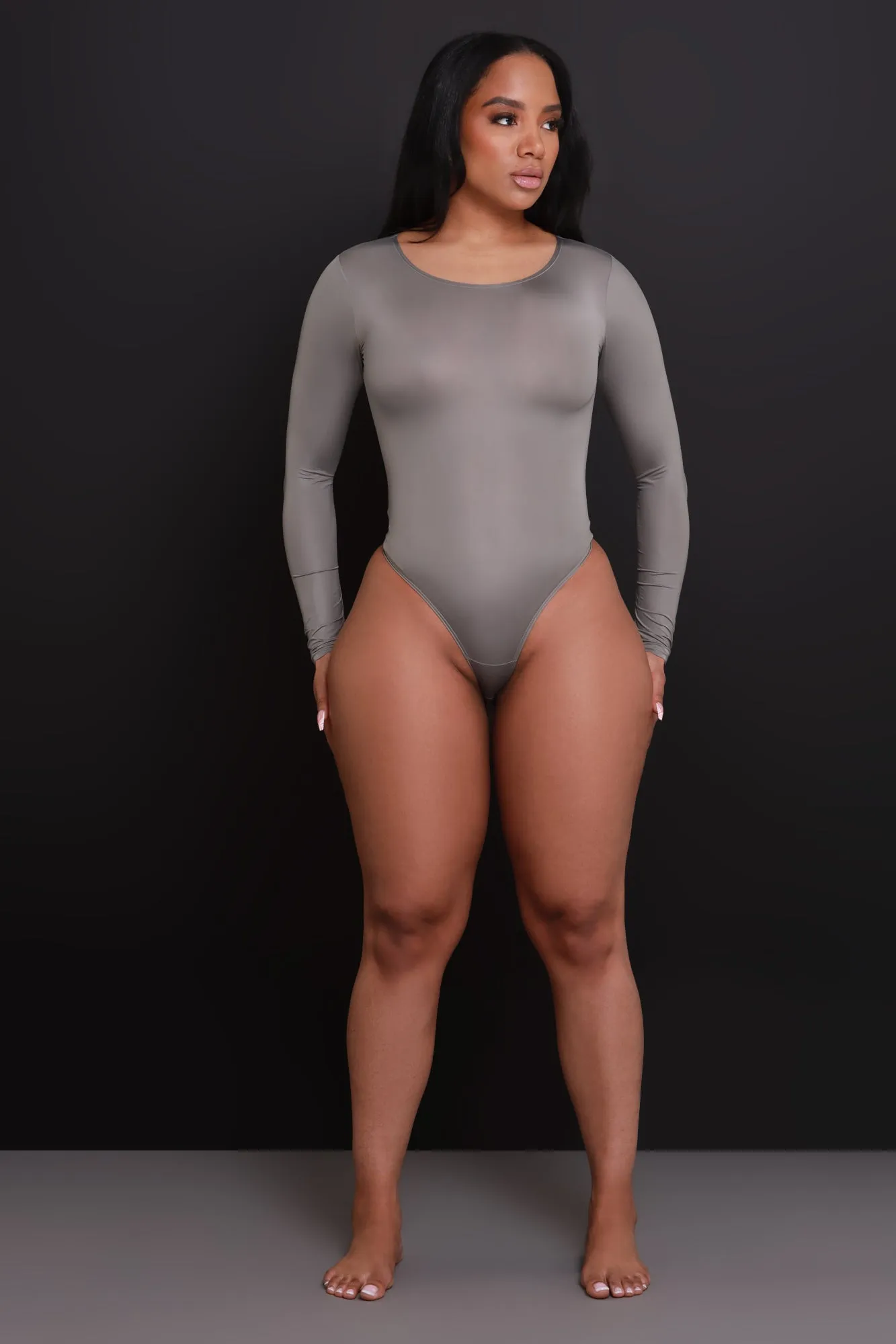 Countdown NUW Metallic Bodysuit - Grey