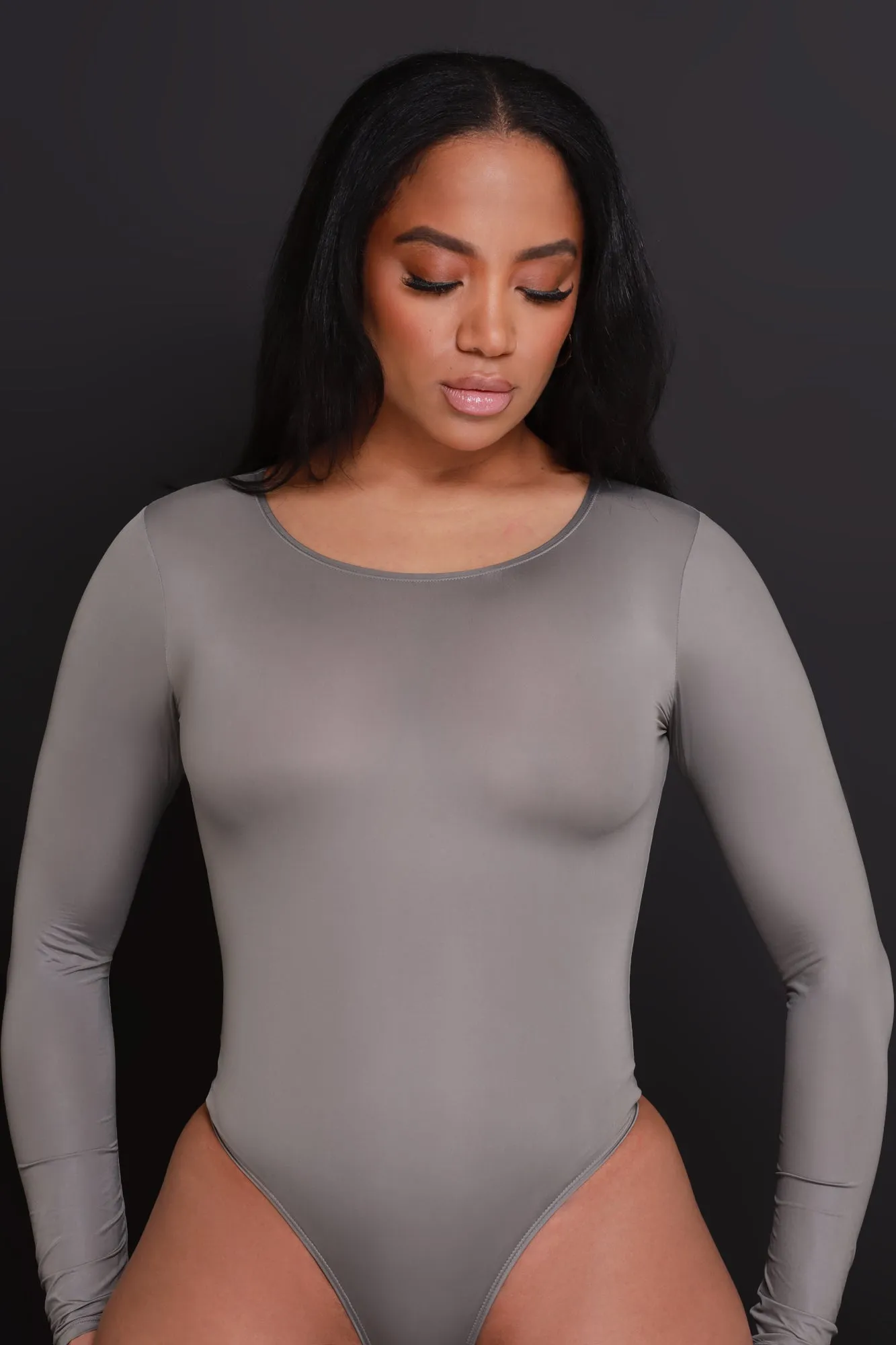 Countdown NUW Metallic Bodysuit - Grey