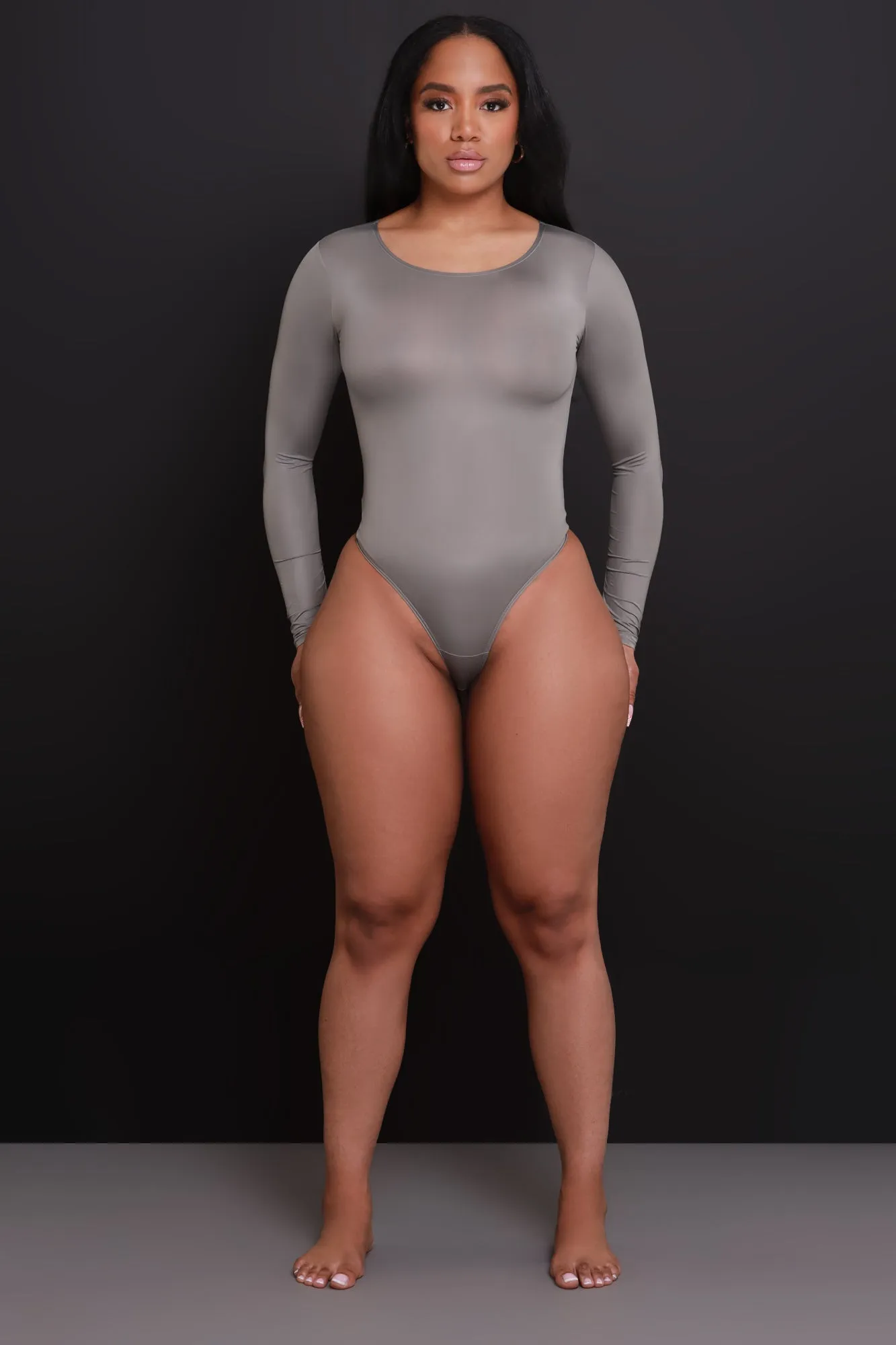 Countdown NUW Metallic Bodysuit - Grey