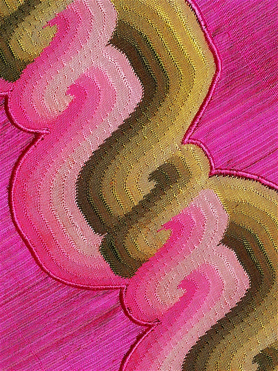 Couture Cut Peace Jacket Hot Pink And Swirls