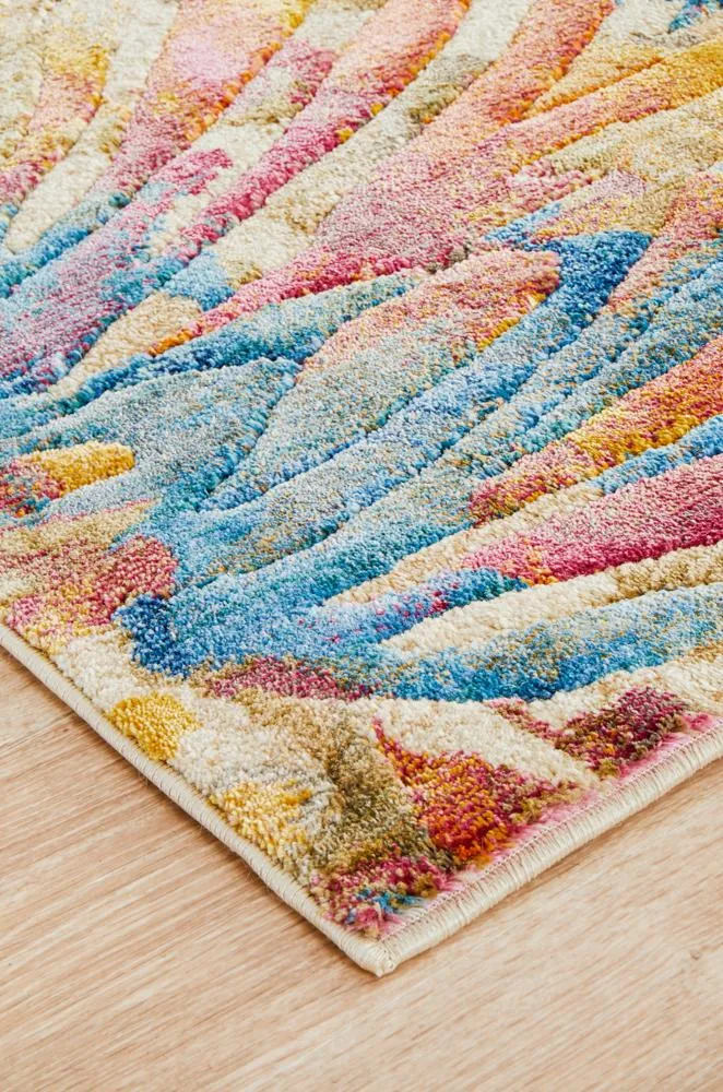 Dreamscape Memories Modern Tropical Runner Rug