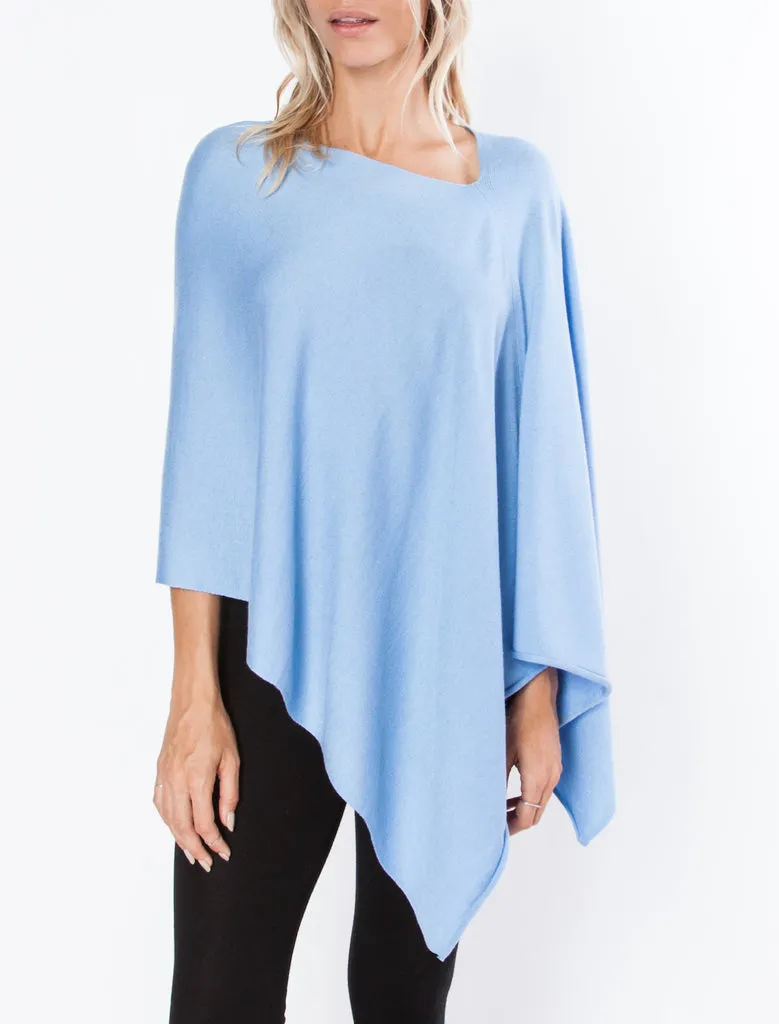 Eden II Poncho - Light Blue