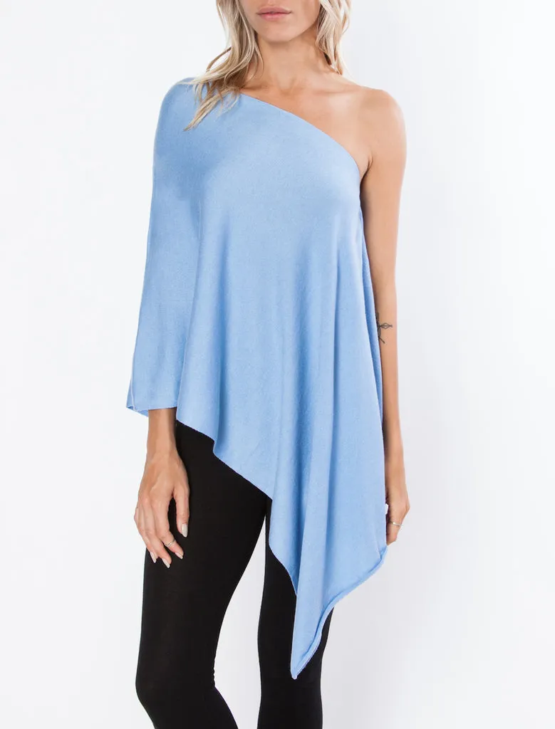 Eden II Poncho - Light Blue
