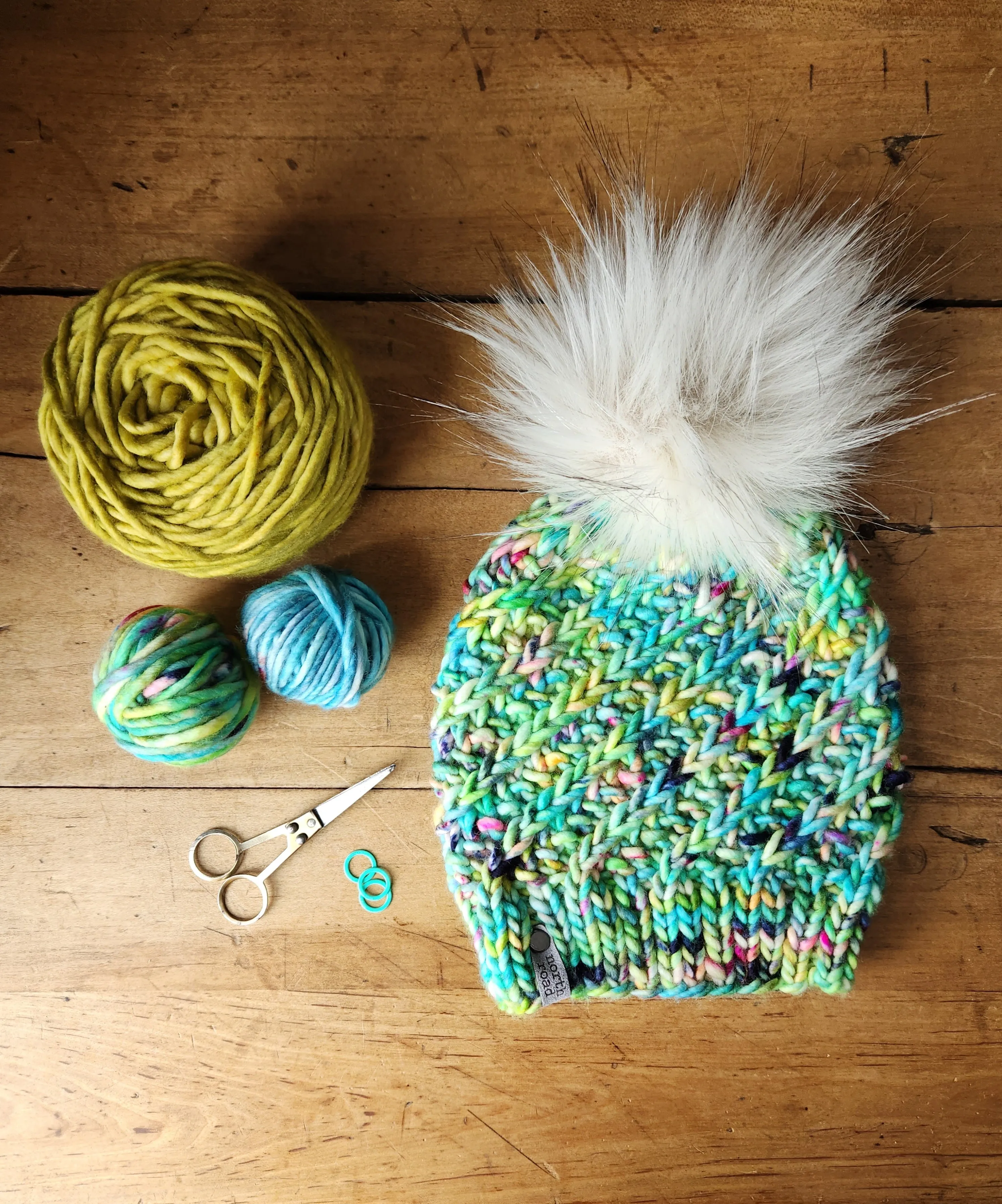 Gales of November Hat Bulky Knitting Pattern
