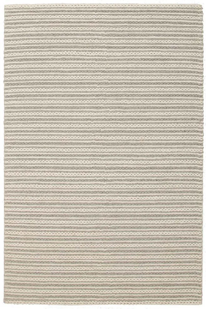 Hand Made Alisha Grey Felted Wool Rug