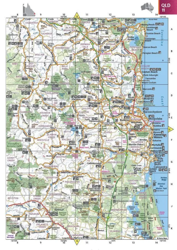 Hema Australia Road and 4WD Atlas | Spiral Bound | 252 x 345mm