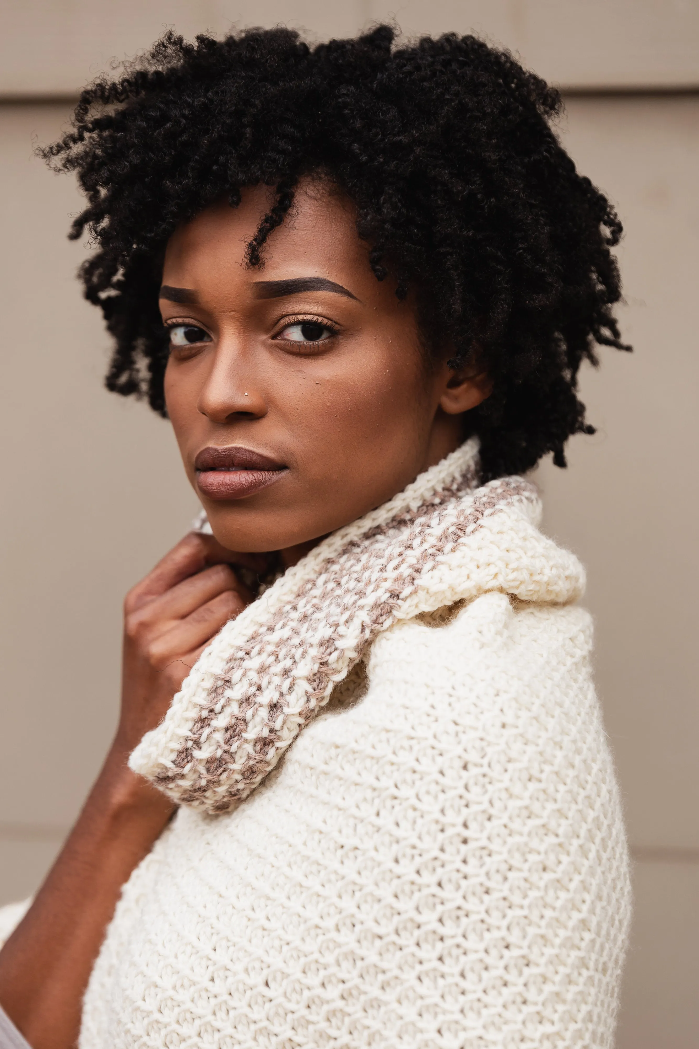 Hot Cocoa Poncho // Tunisian Crochet PDF Pattern
