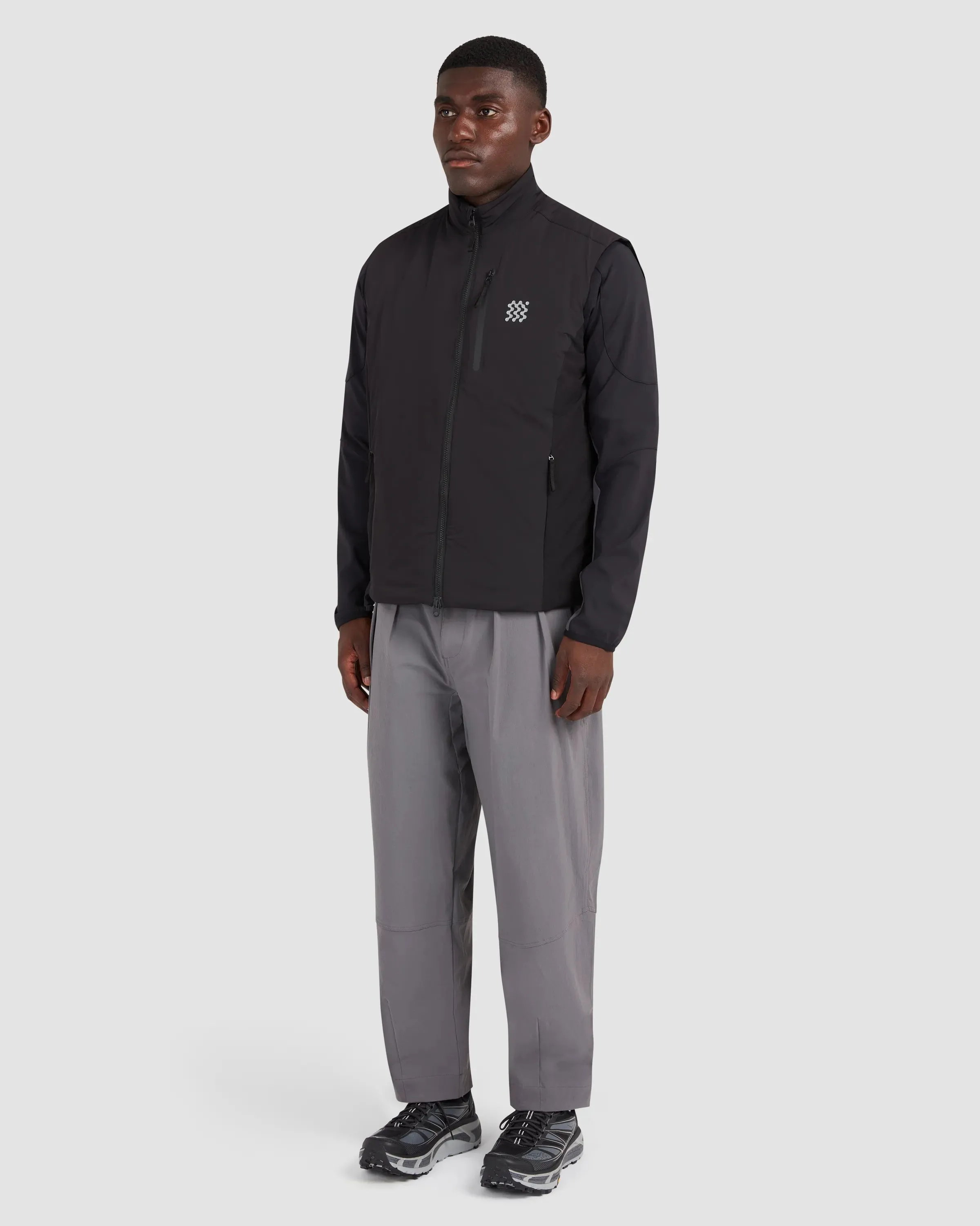 Insulated Course Gilet Black
