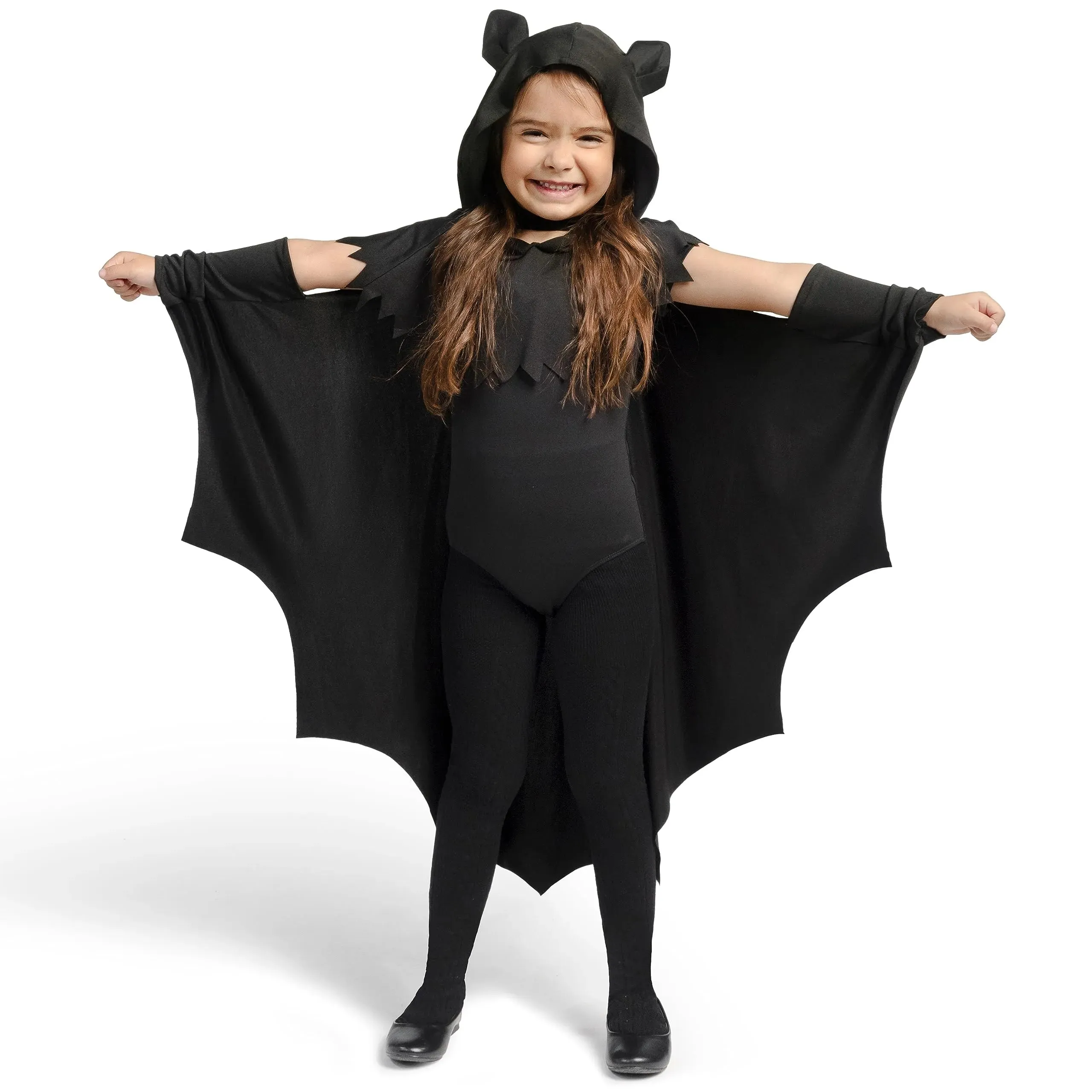 Kid Bat Costume, Bat Wings Accessory with Hat