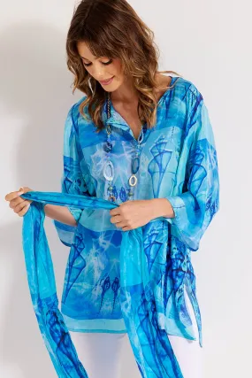 LAGO SILK TUNIC