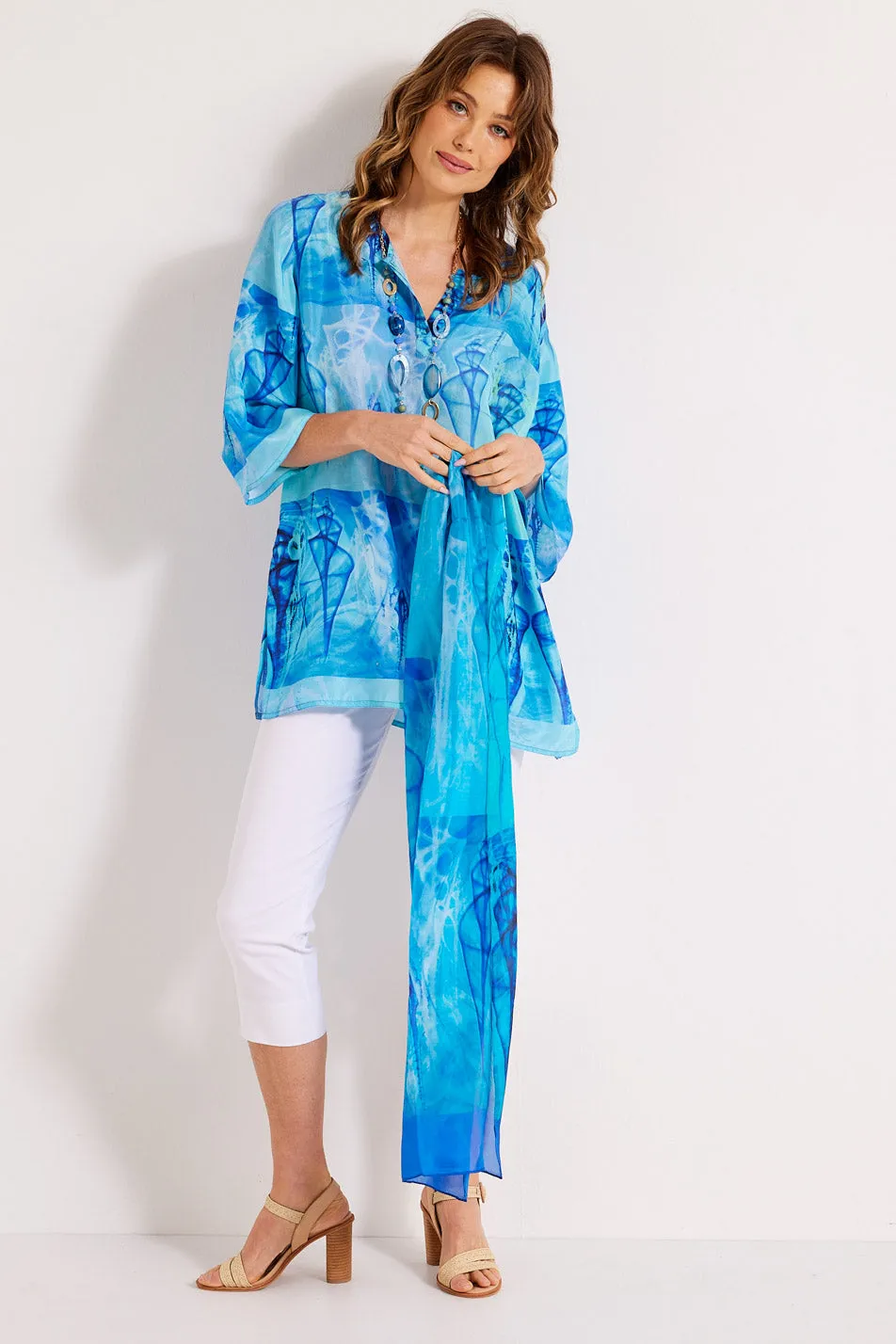 LAGO SILK TUNIC