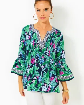 Lilly Pulitzer Ellalynn Tunic Multi Untamed Engineered Tunic