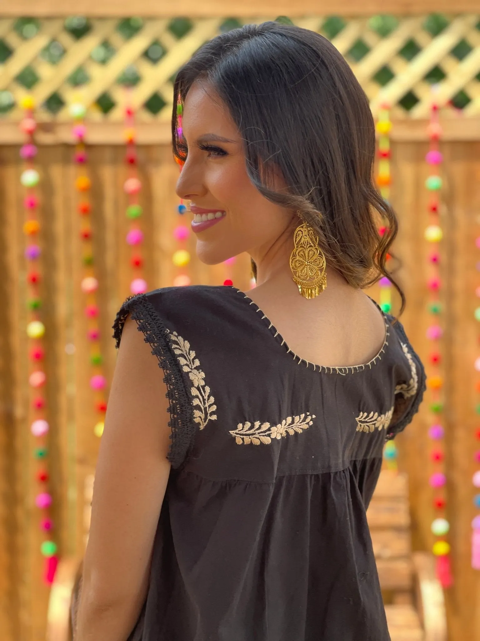 Lina Golden Dress