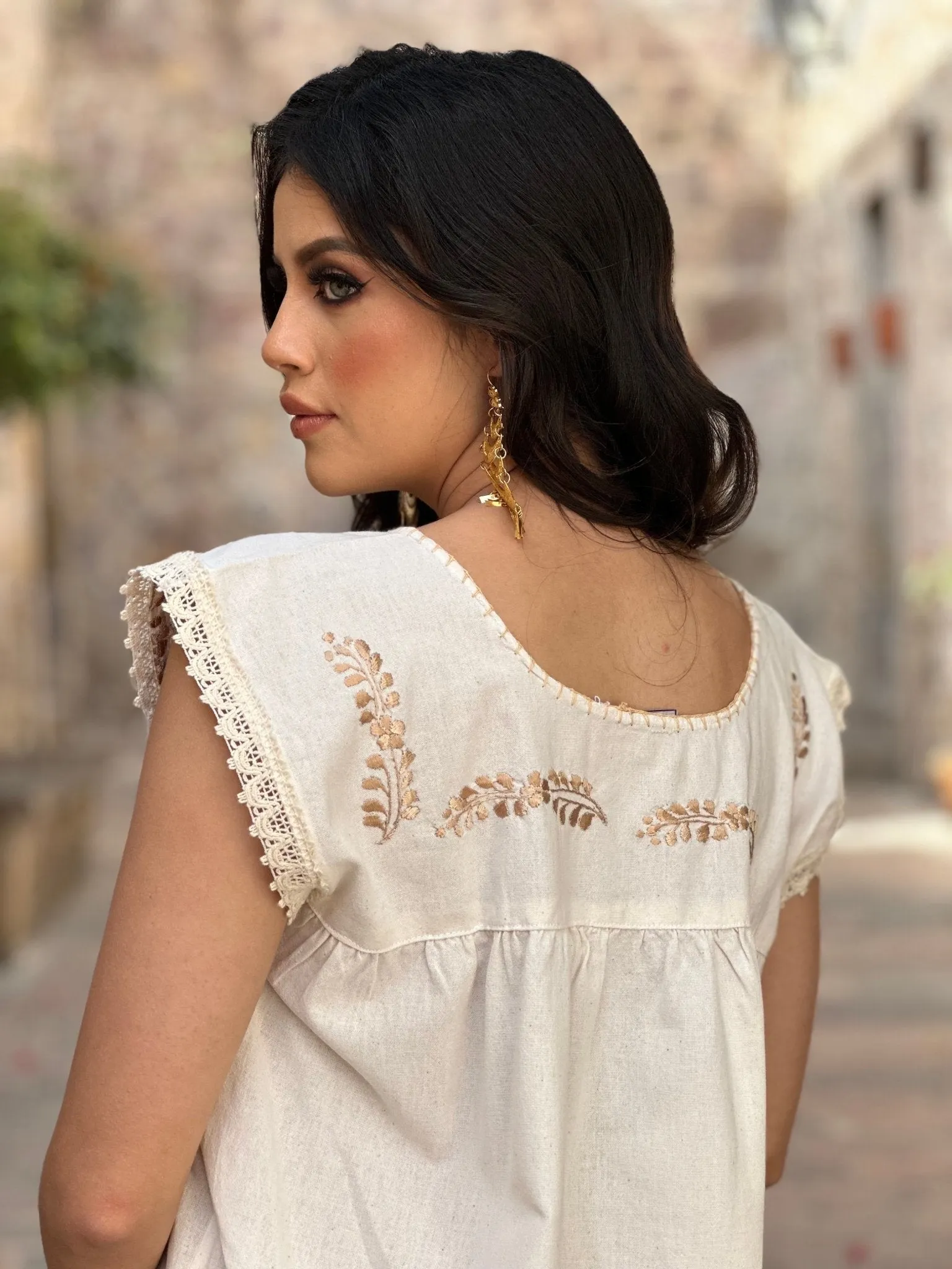 Lina Golden Dress