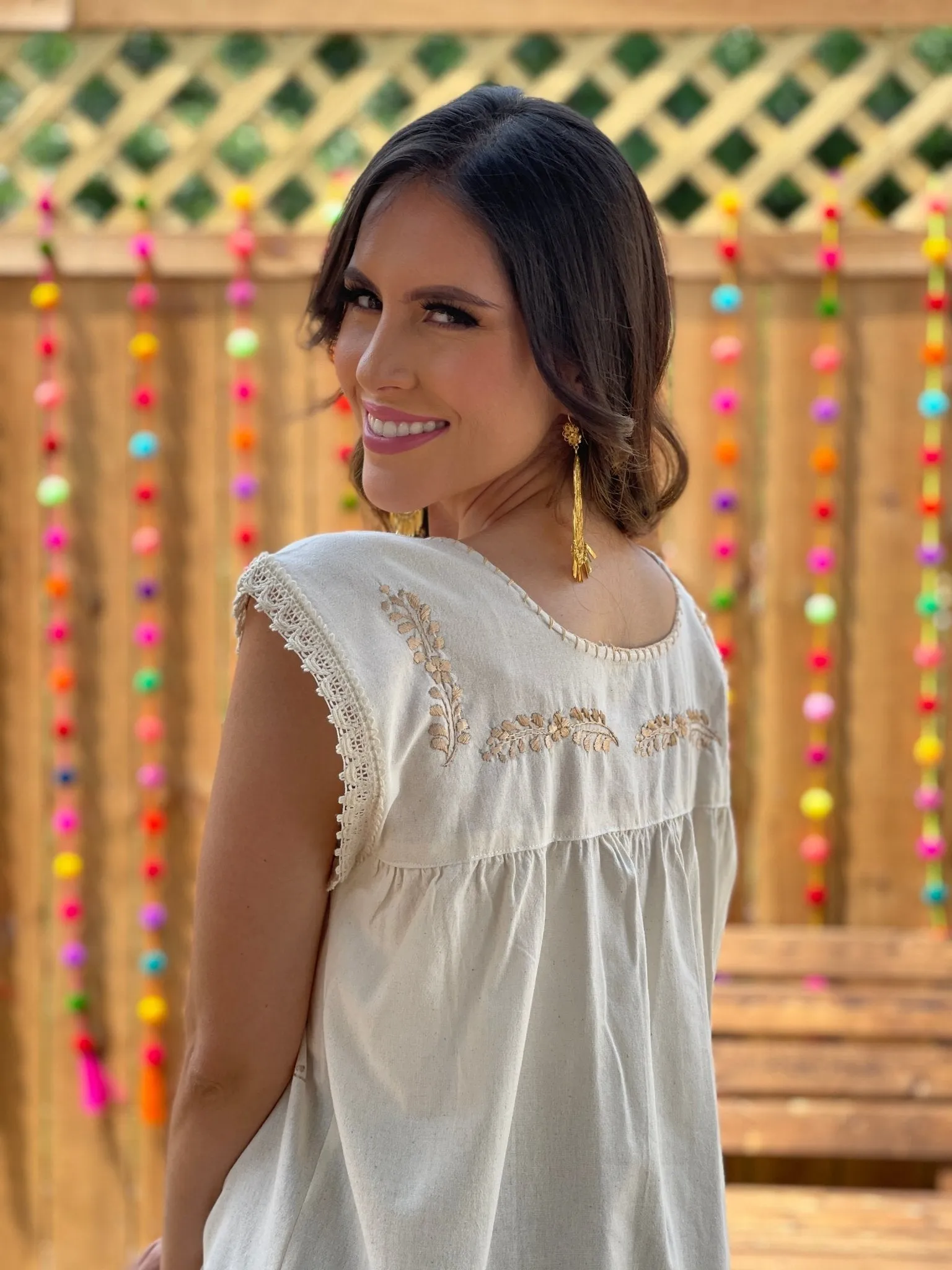 Lina Golden Dress