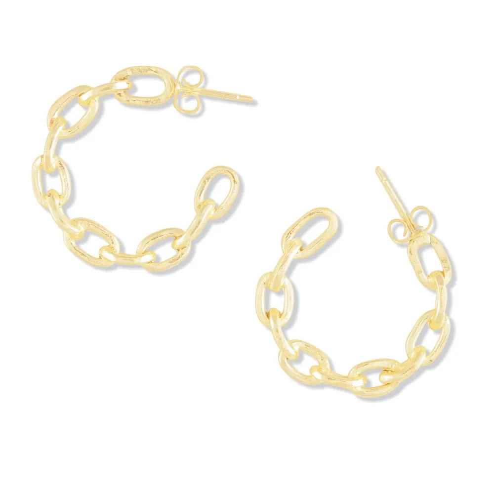 Link-Up Hoop Earring