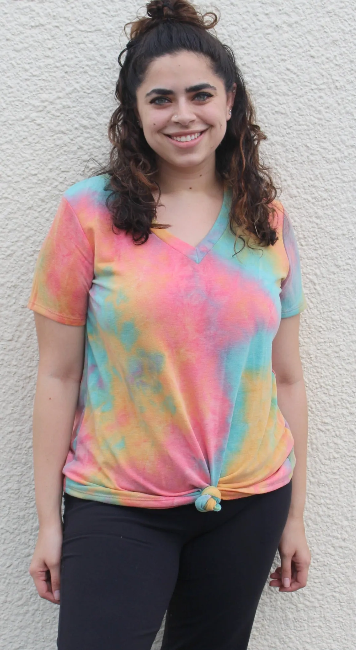 Mango Ginger Tie Dye Top