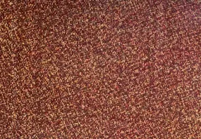 Merlot Chunky Wool Blend Tweed (Made In Ireland)