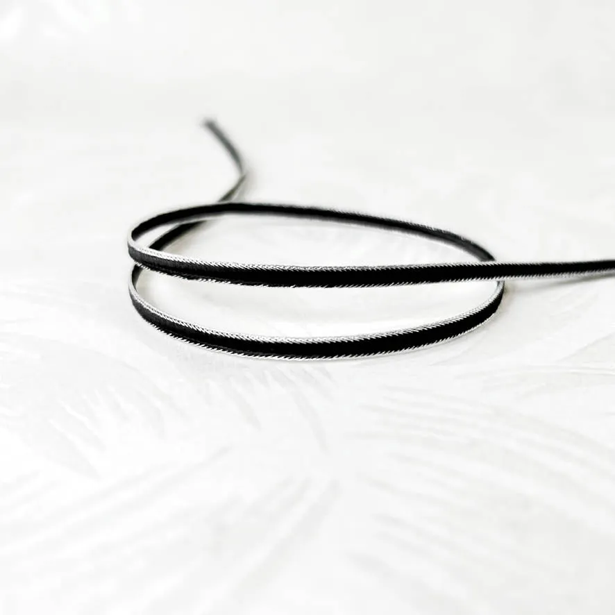 Metallic Edge Soutache Braid - Multiple Colorways