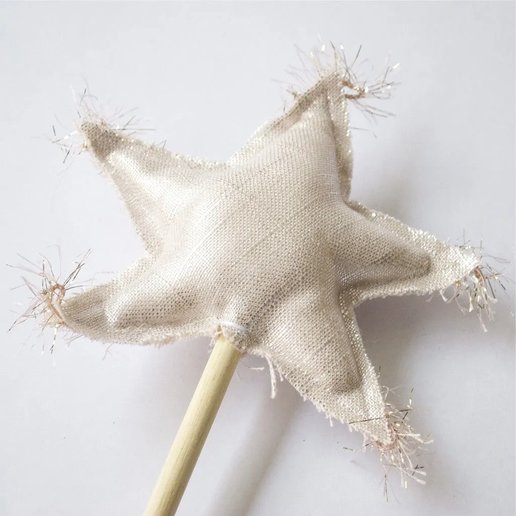 Metallic Linen Magic Wand