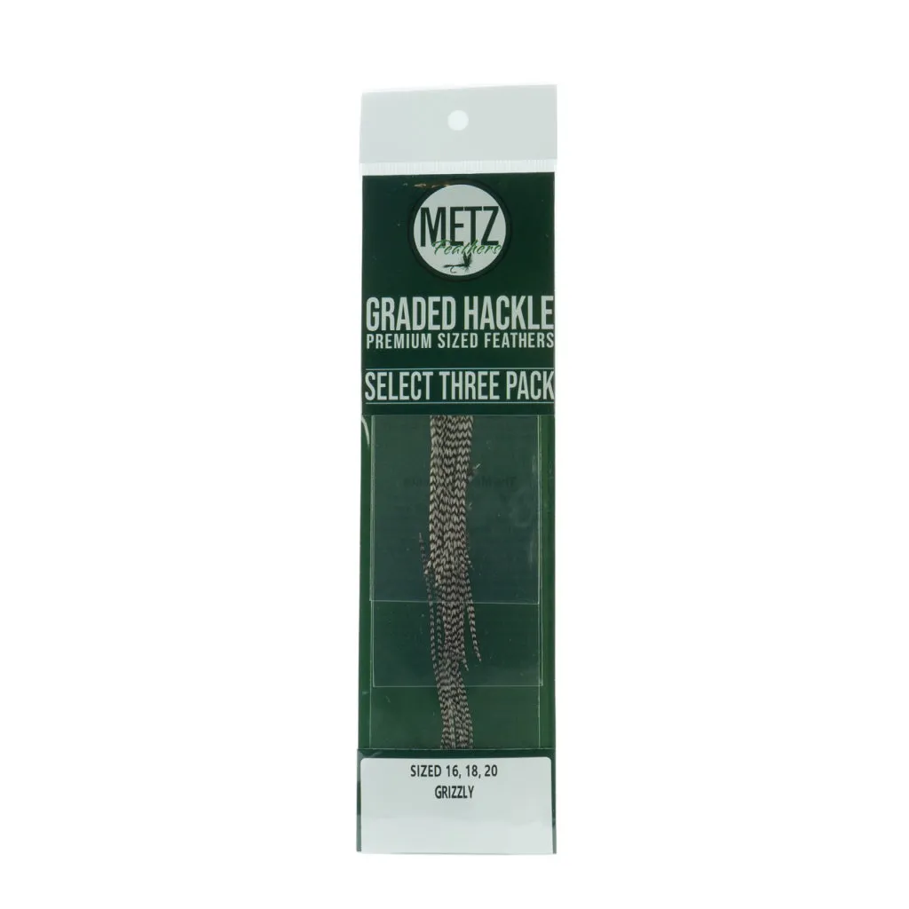 Metz Hackle Select 3 Pack