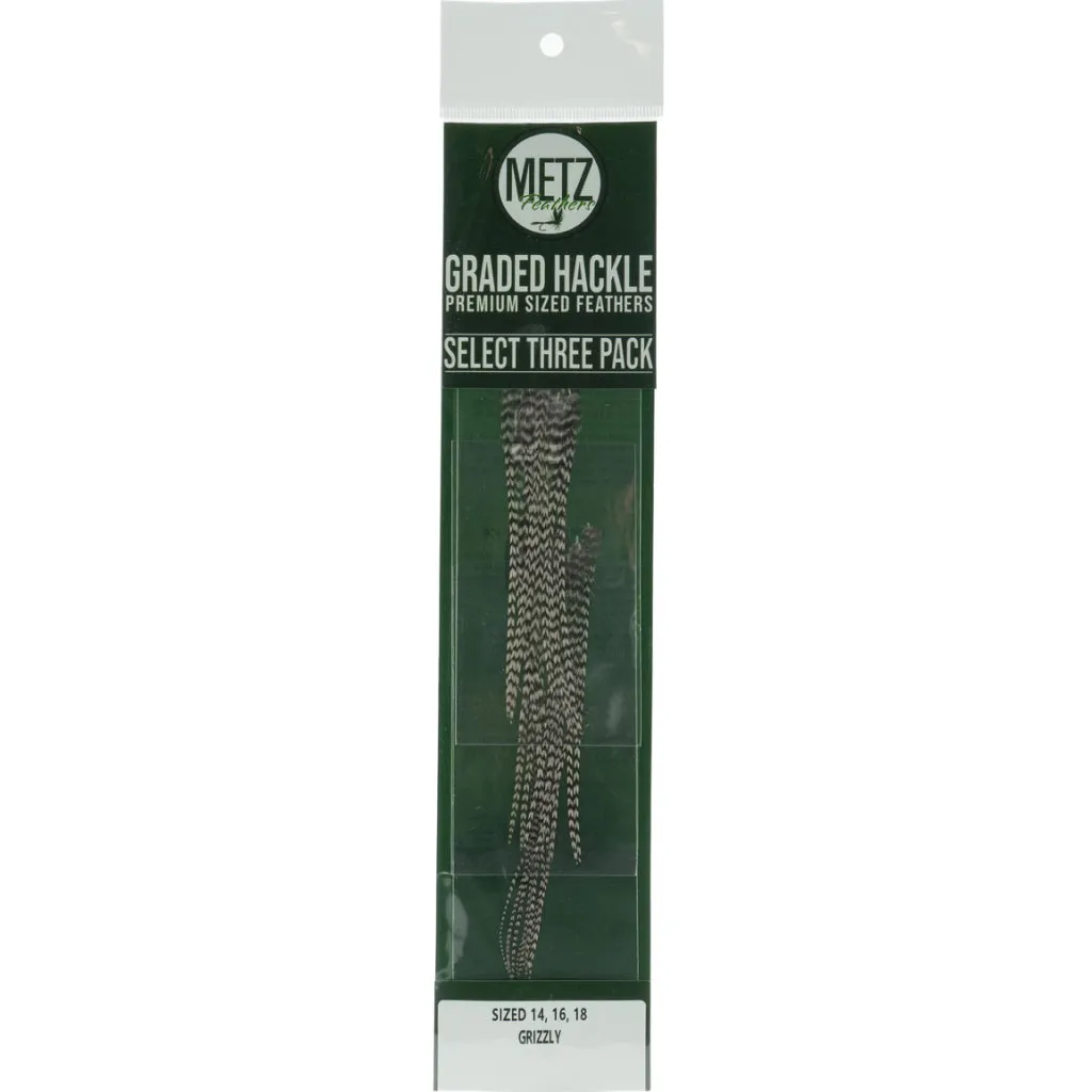 Metz Hackle Select 3 Pack
