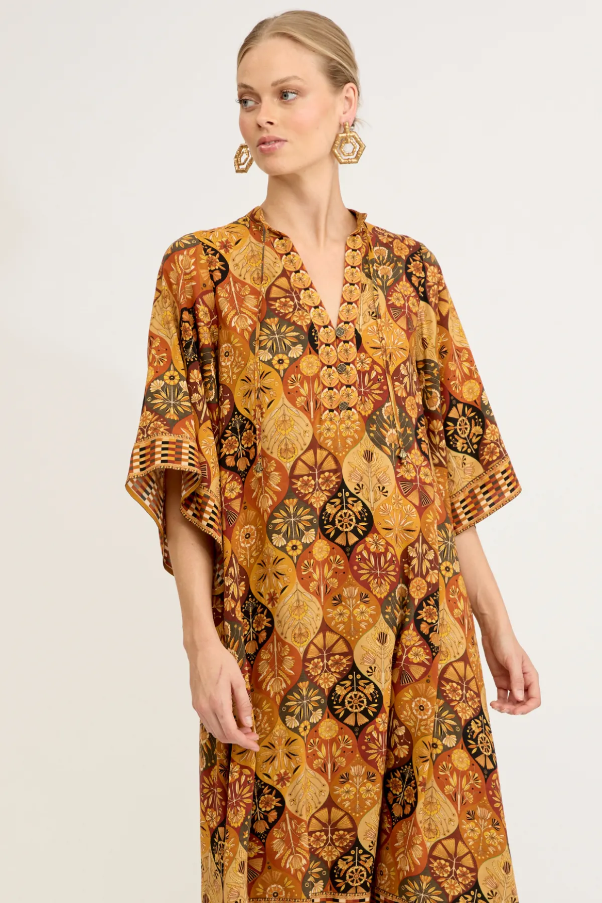Montana Midi Dress - Desert Night