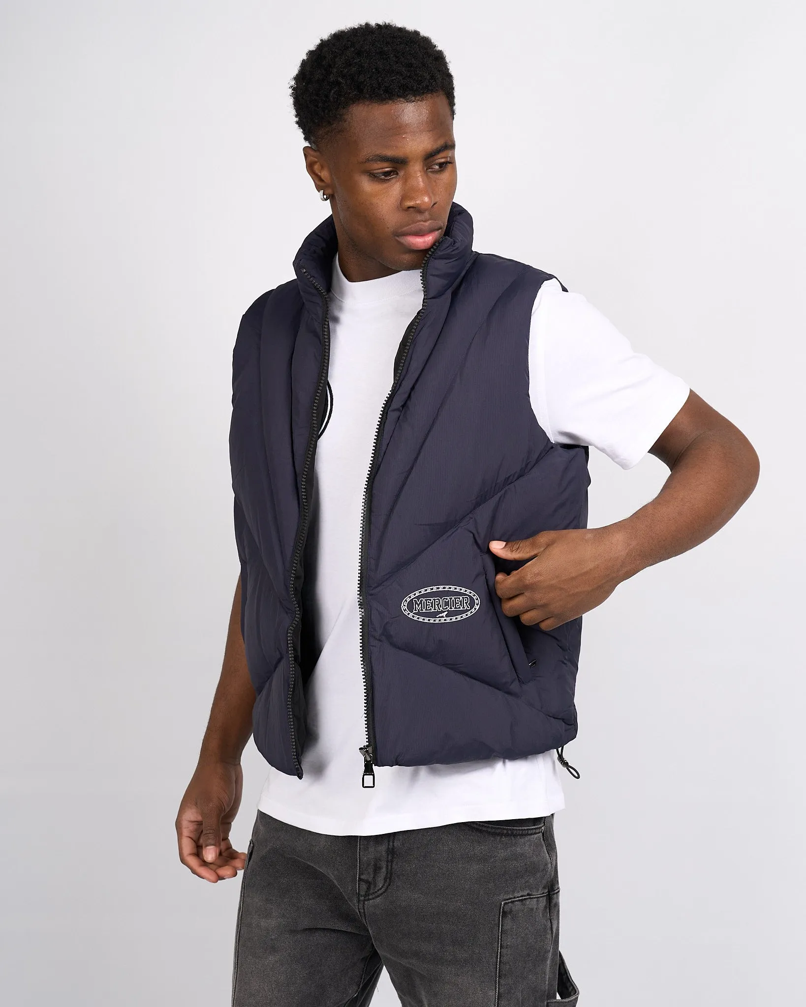 Navy Mercier Atterton Gilet