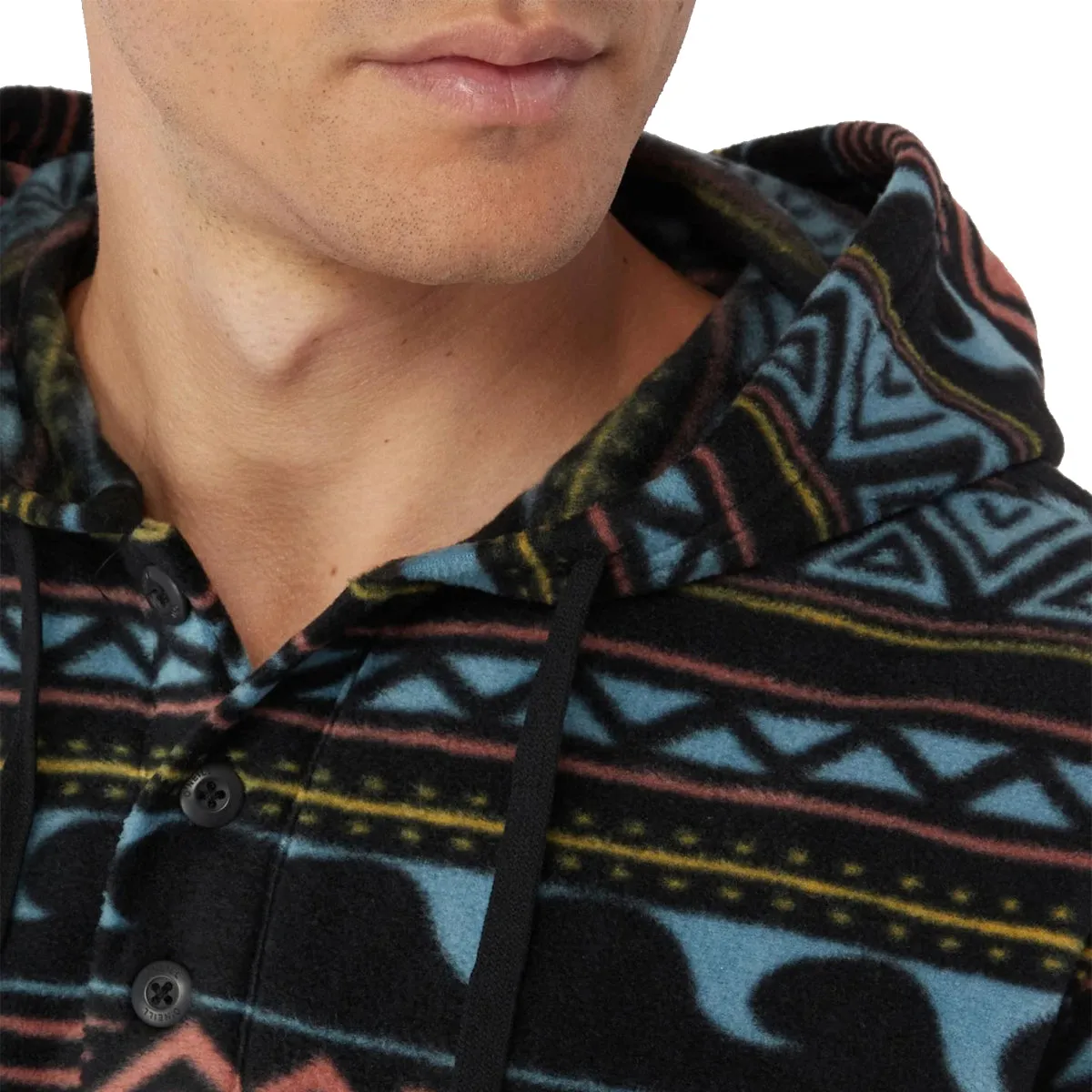 O'Neill Newman Superfleece Poncho Pullover Hoodie