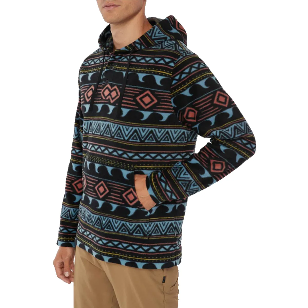 O'Neill Newman Superfleece Poncho Pullover Hoodie