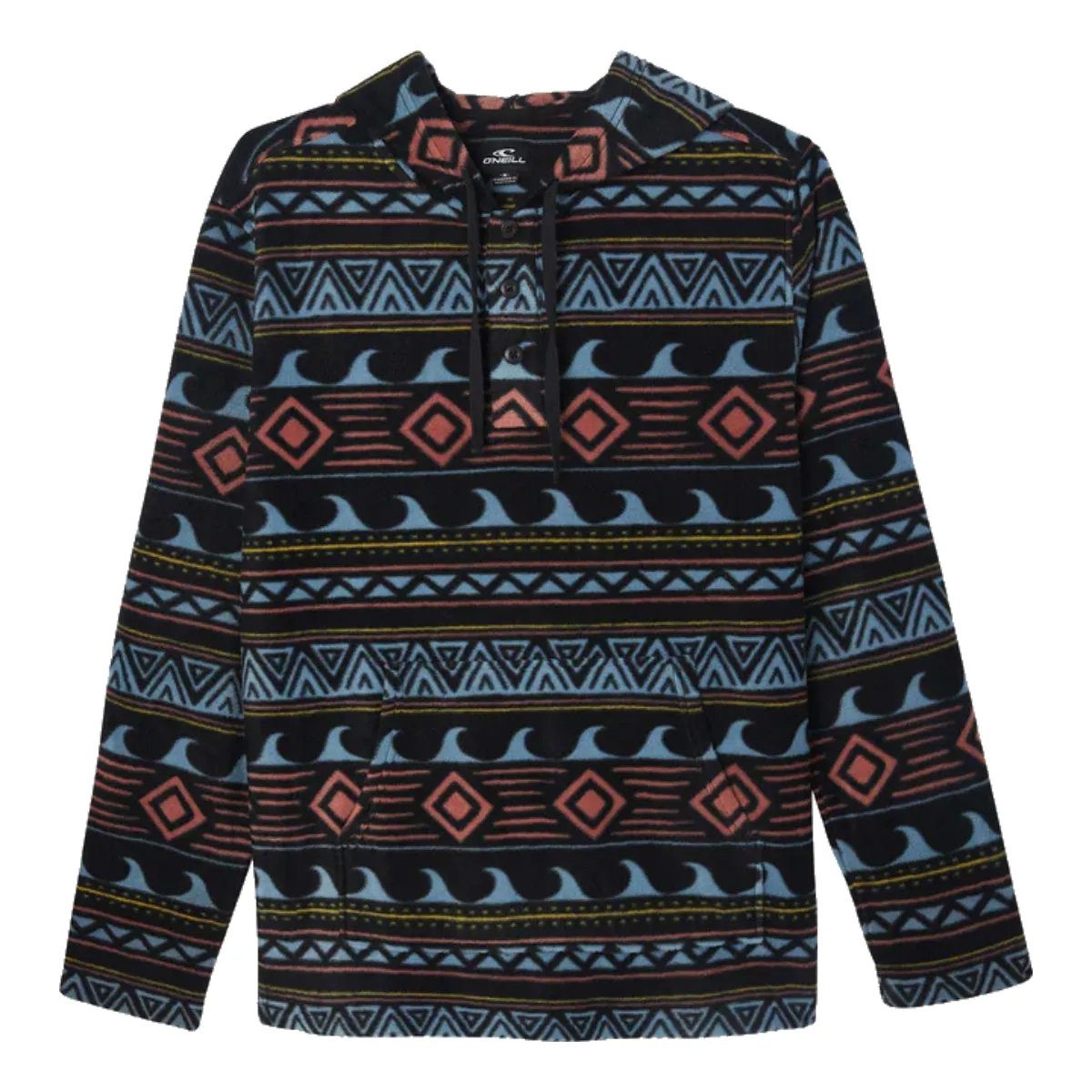 O'Neill Newman Superfleece Poncho Pullover Hoodie