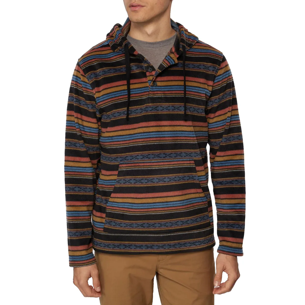 O'Neill Newman Superfleece Poncho Pullover Hoodie