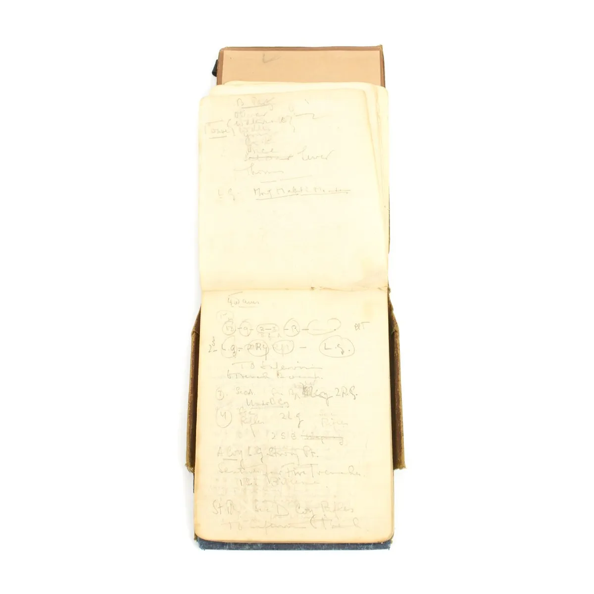 Original British WWI 15th Sherwood Foresters Named Officer Uniform with Trench Notebooks and Research