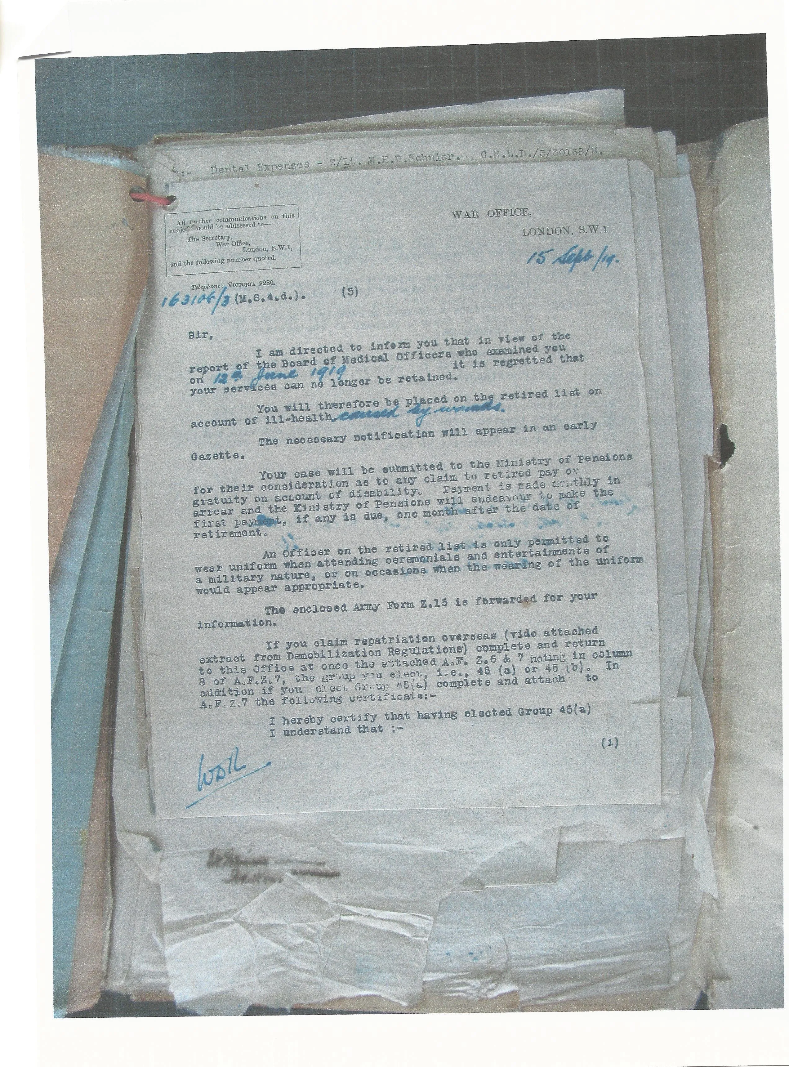 Original British WWI 15th Sherwood Foresters Named Officer Uniform with Trench Notebooks and Research