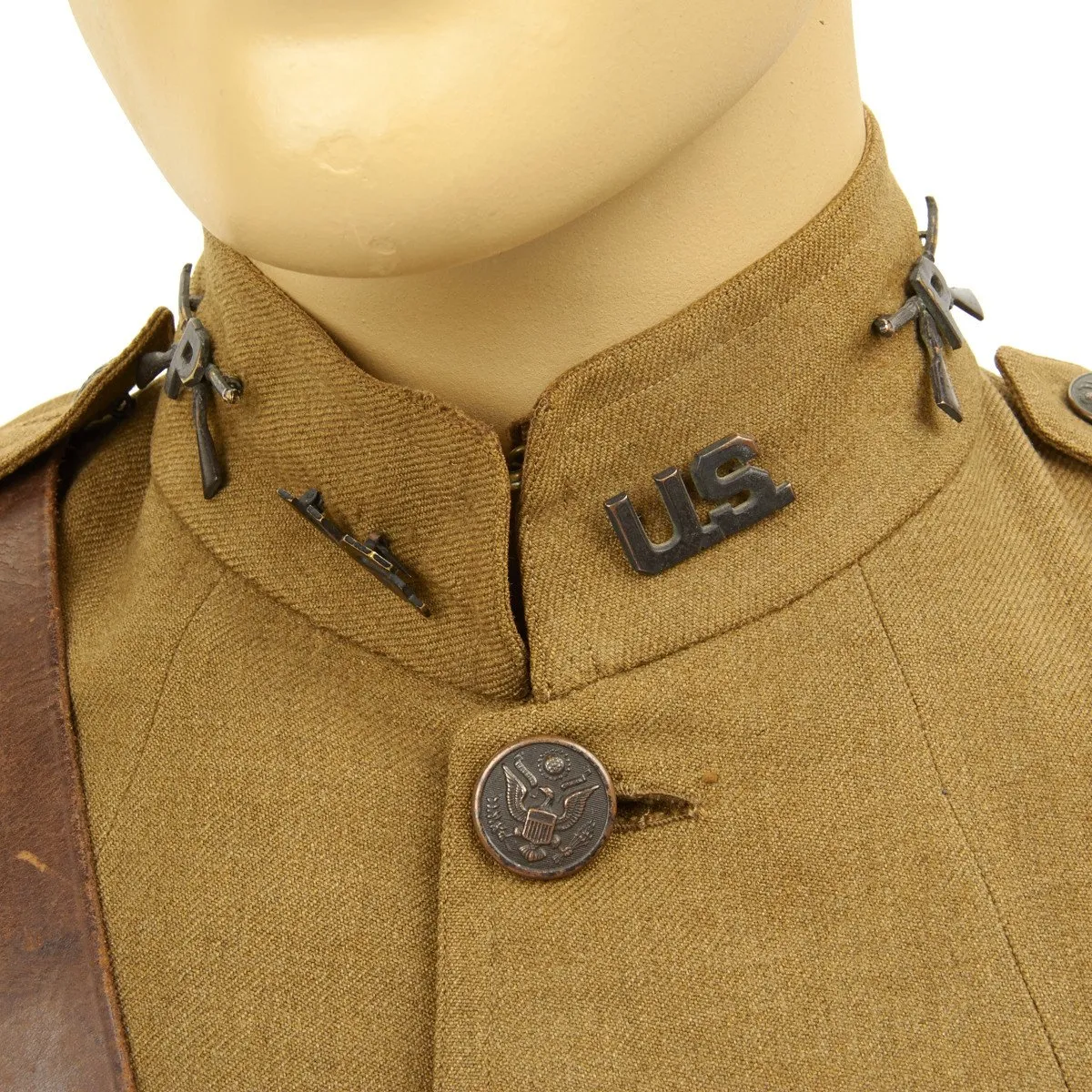 Original U.S. WWI Pioneers Identified Lieutenant Uniform Collection Set