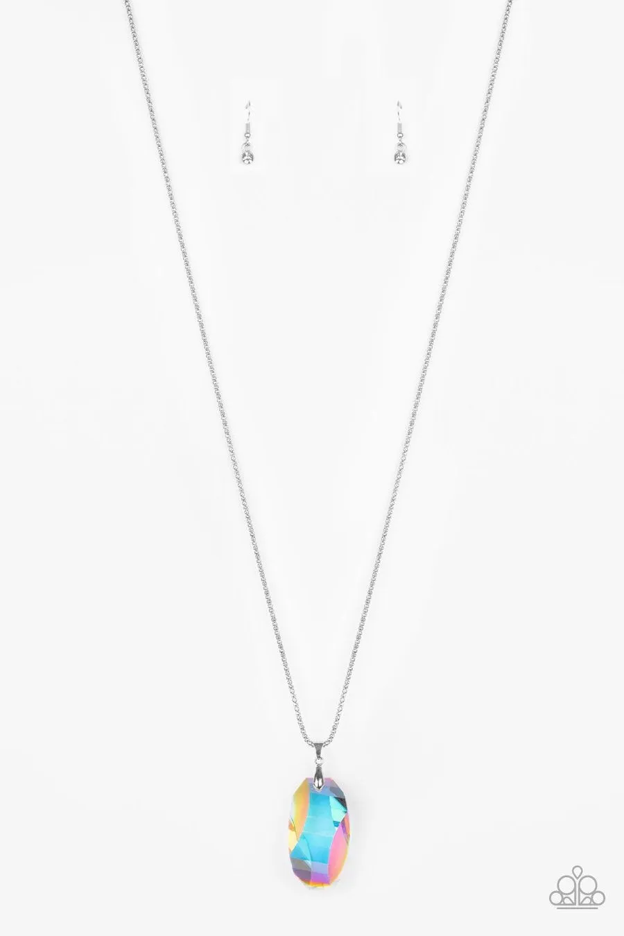 Paparazzi Gemstone Grandeur Necklace Multi