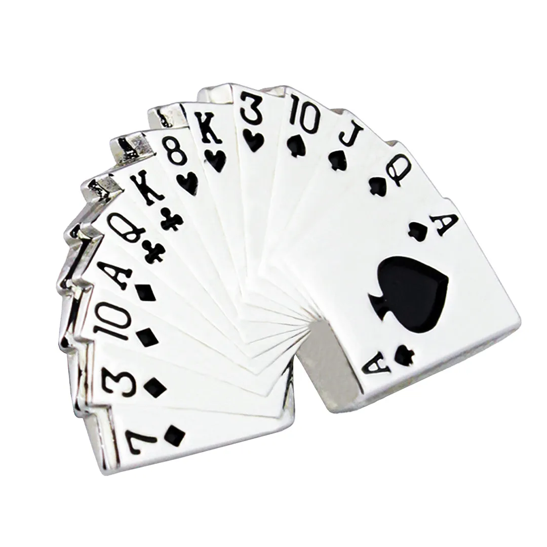 Peluche Game of Cards Lapel Pin