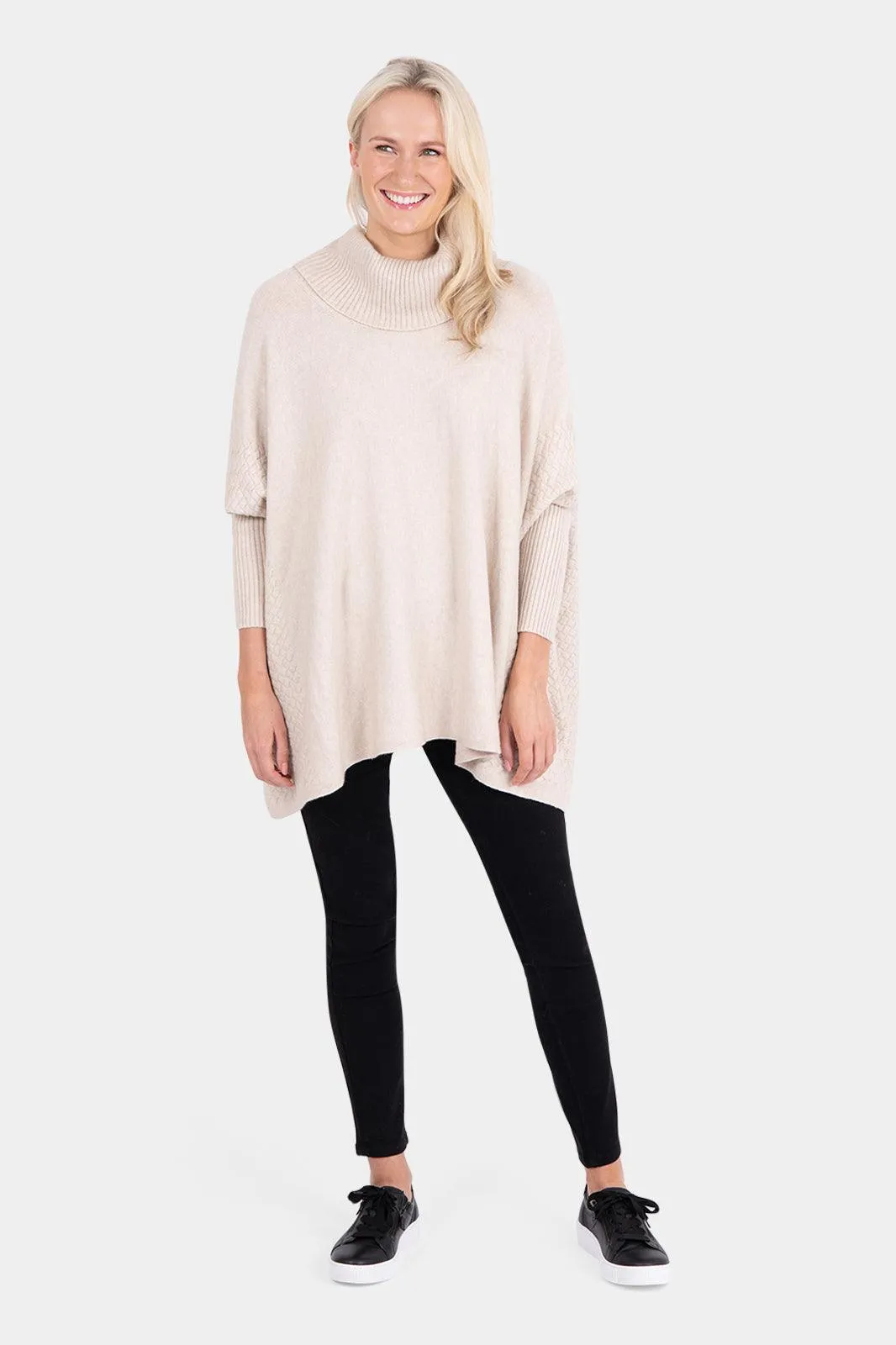 Poetry Poncho Jumper