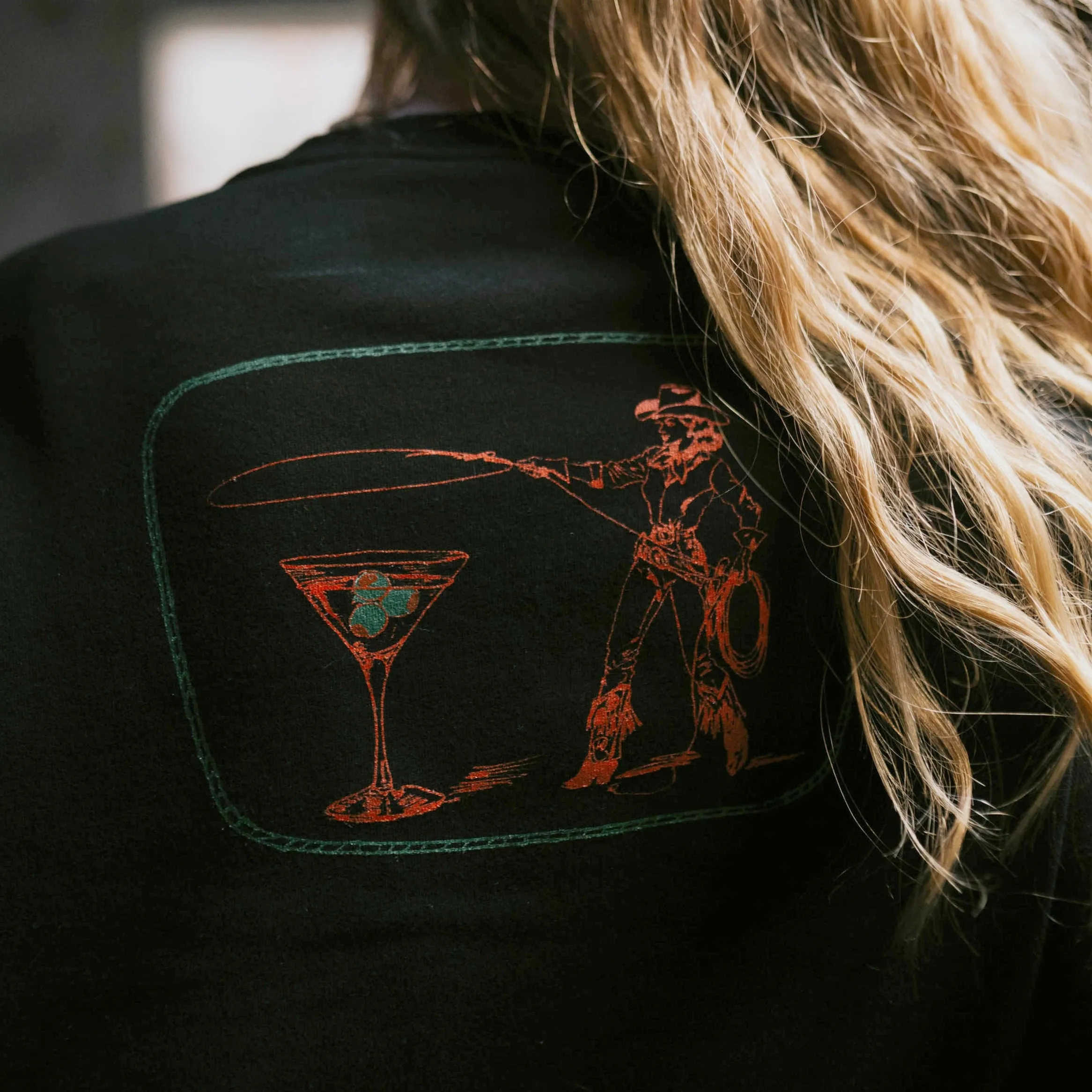 "Montana Martini" Oversized Pullover